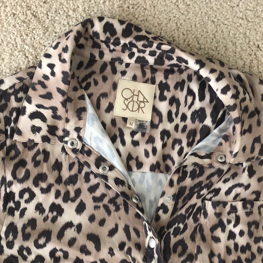 Chaser Cheetah Print Romper